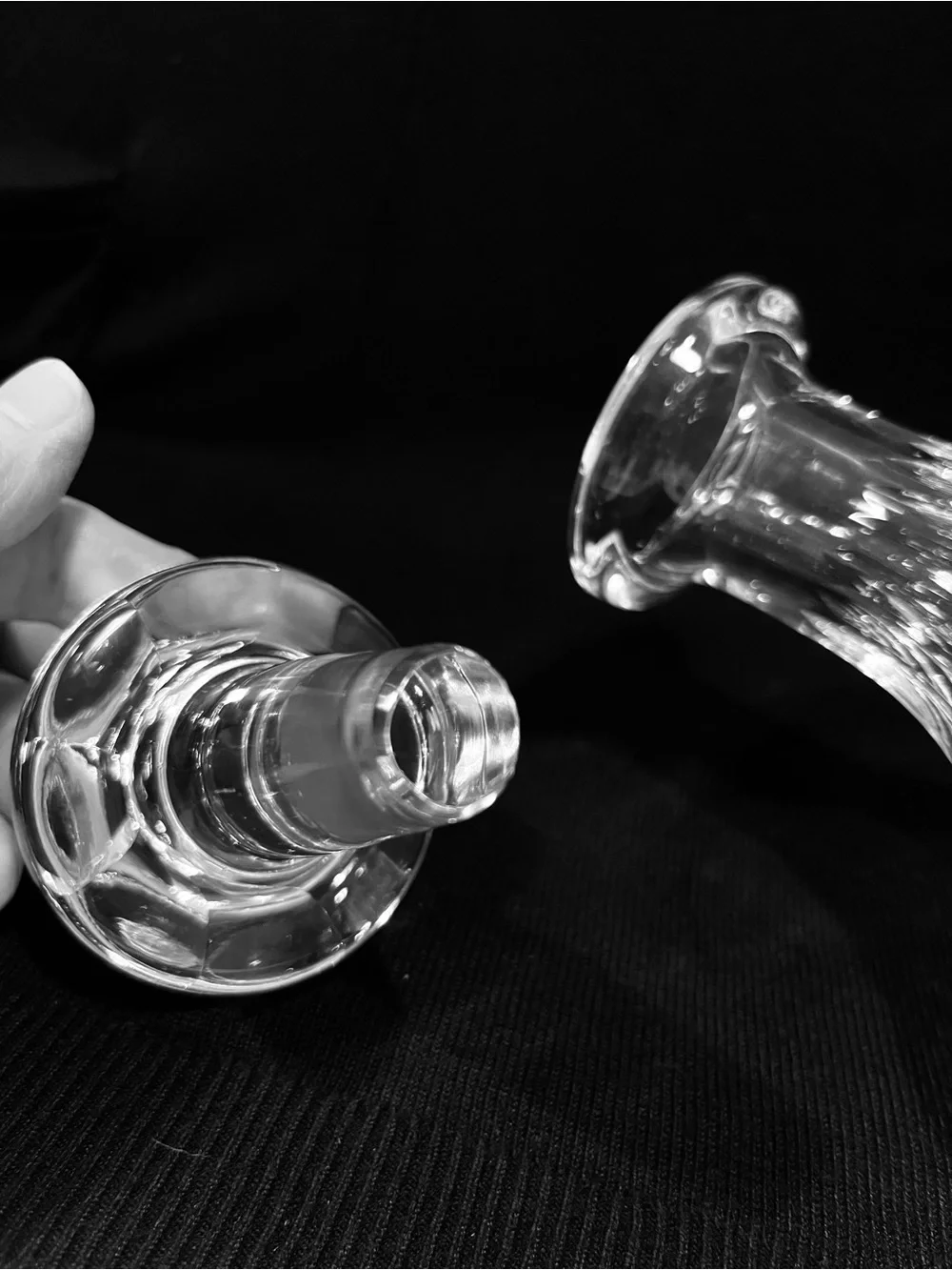 Vintage Waterford Crystal Maeve Cut Wine Decanter & Stopper 12.75” Ireland.